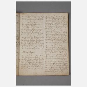 Zeichenbüchlein 1845