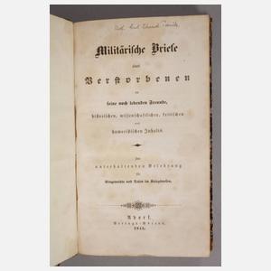 Militärische Briefe eines Verstorbenen