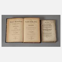 Zwei Bücher preußisches Kriminalrecht111