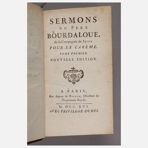 Sermons Bourdaloue/Massillon