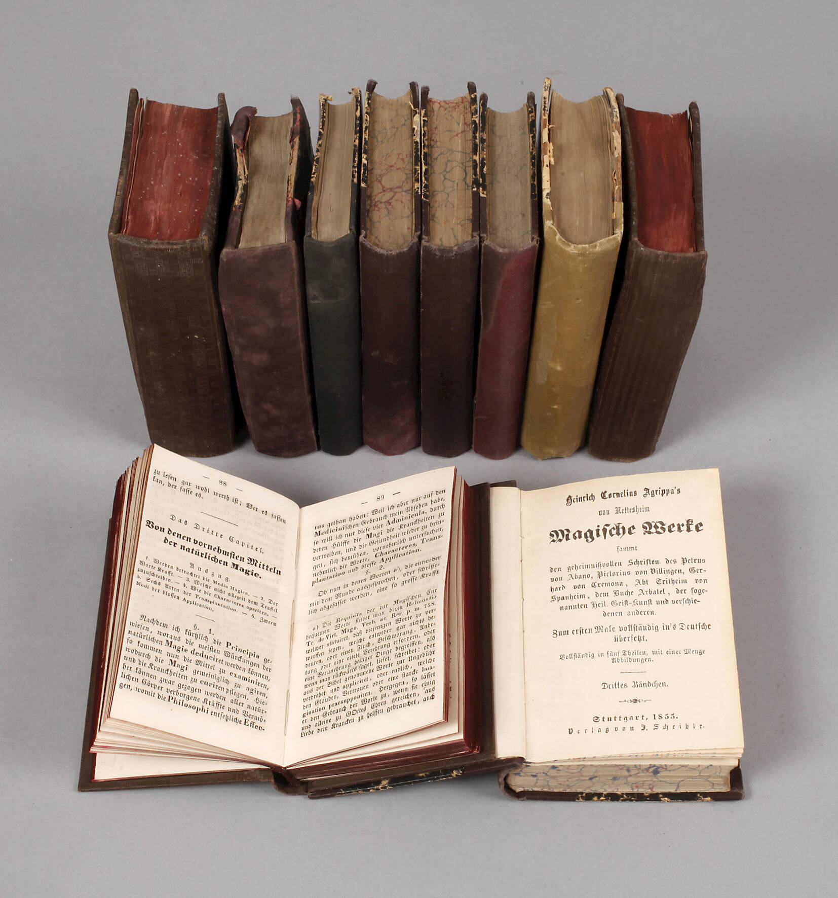 Konvolut Bücher Geheimkünste