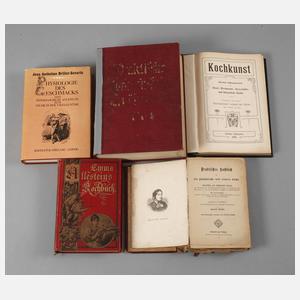 Konvolut alte Kochbücher