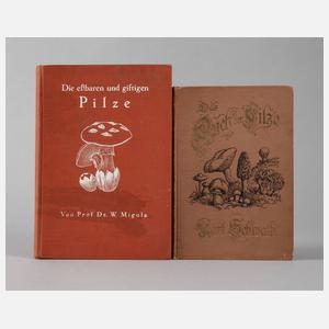 Zwei Pilzbücher