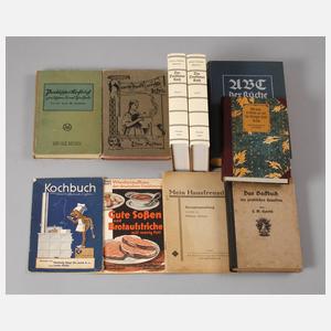 Großes Konvolut Kochbücher