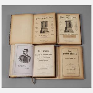 Konvolut Literatur Bienenzucht