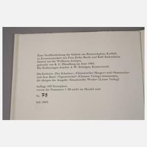 Emil Barth, Gedichte