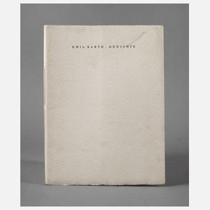 Emil Barth, Gedichte