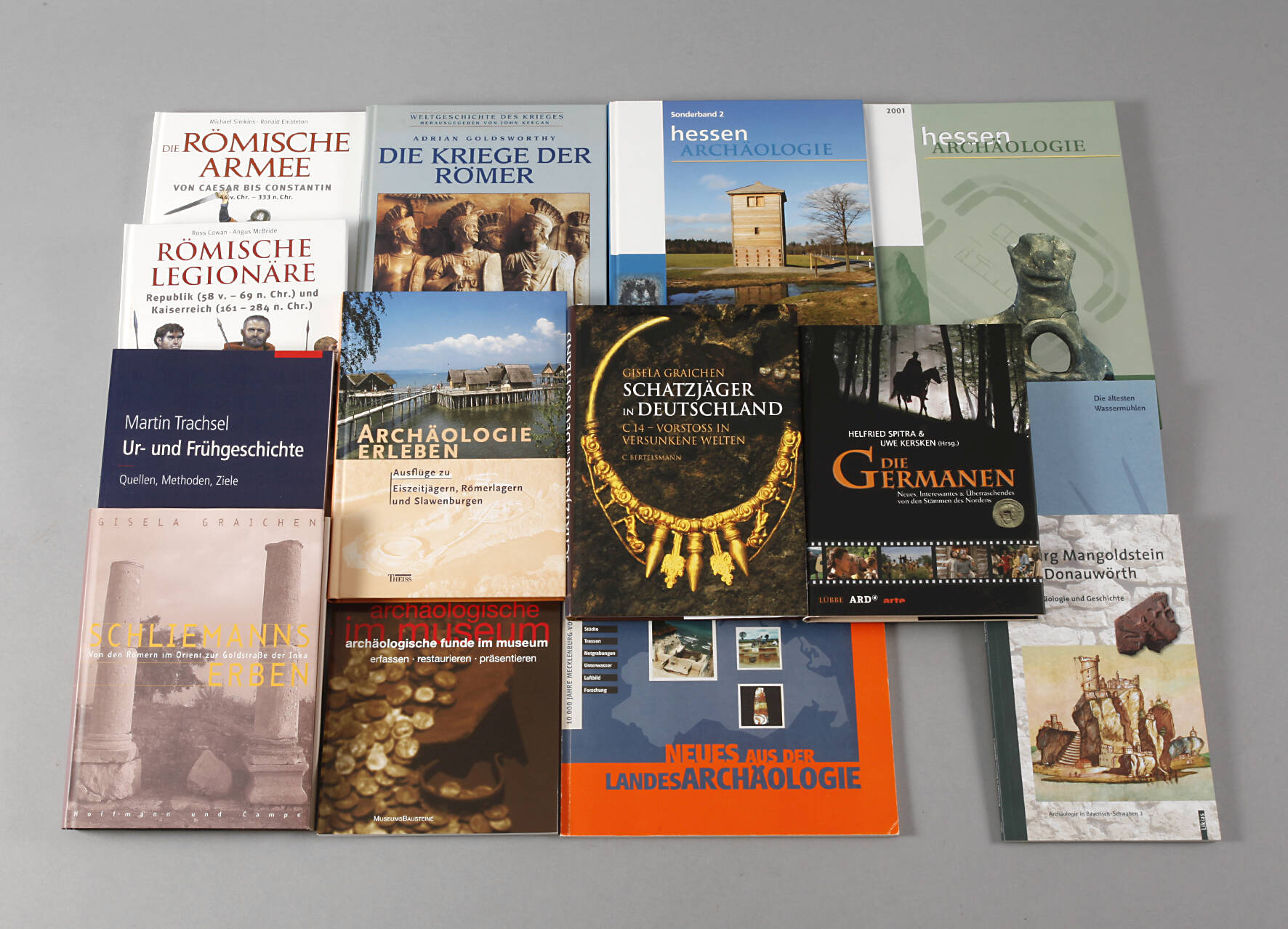 Konvolut Überblicksdarstellungen Archäologie