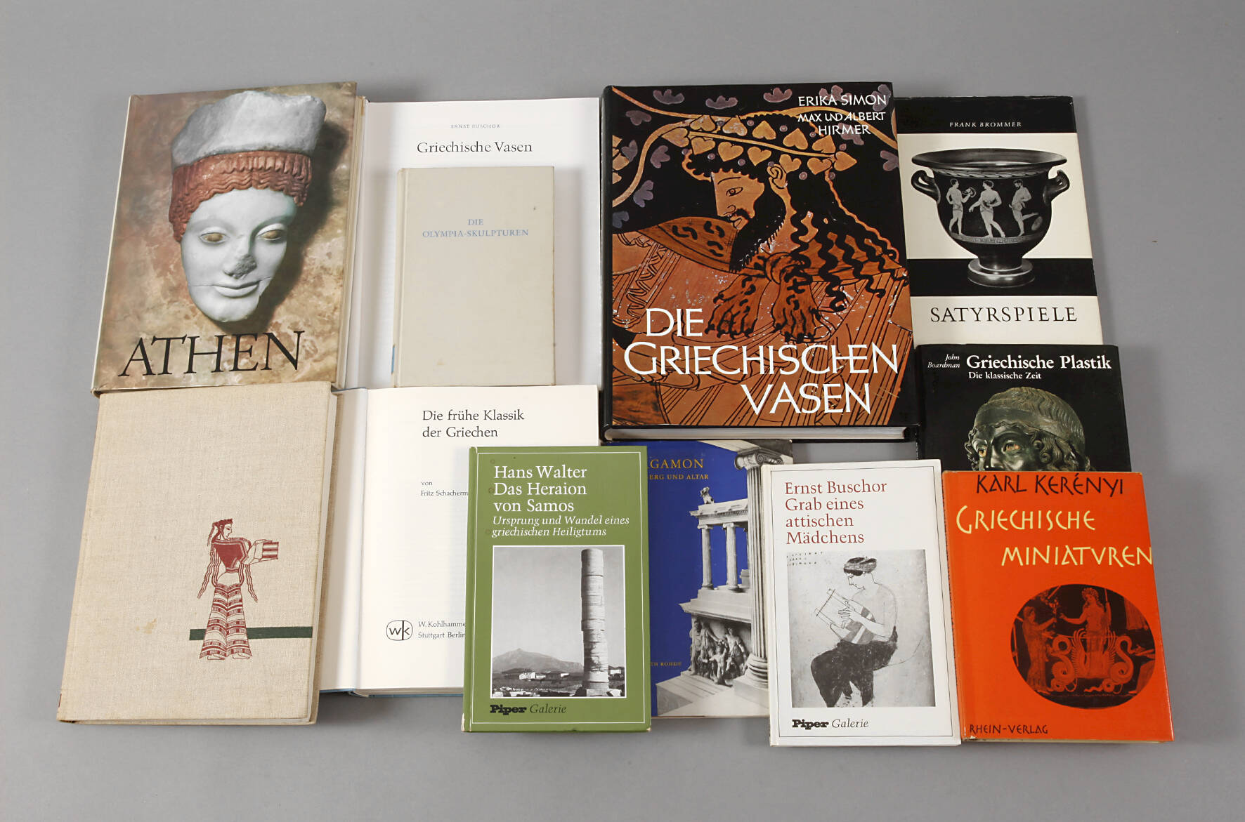 Großes Bücherkonvolut Klassische Archäologie