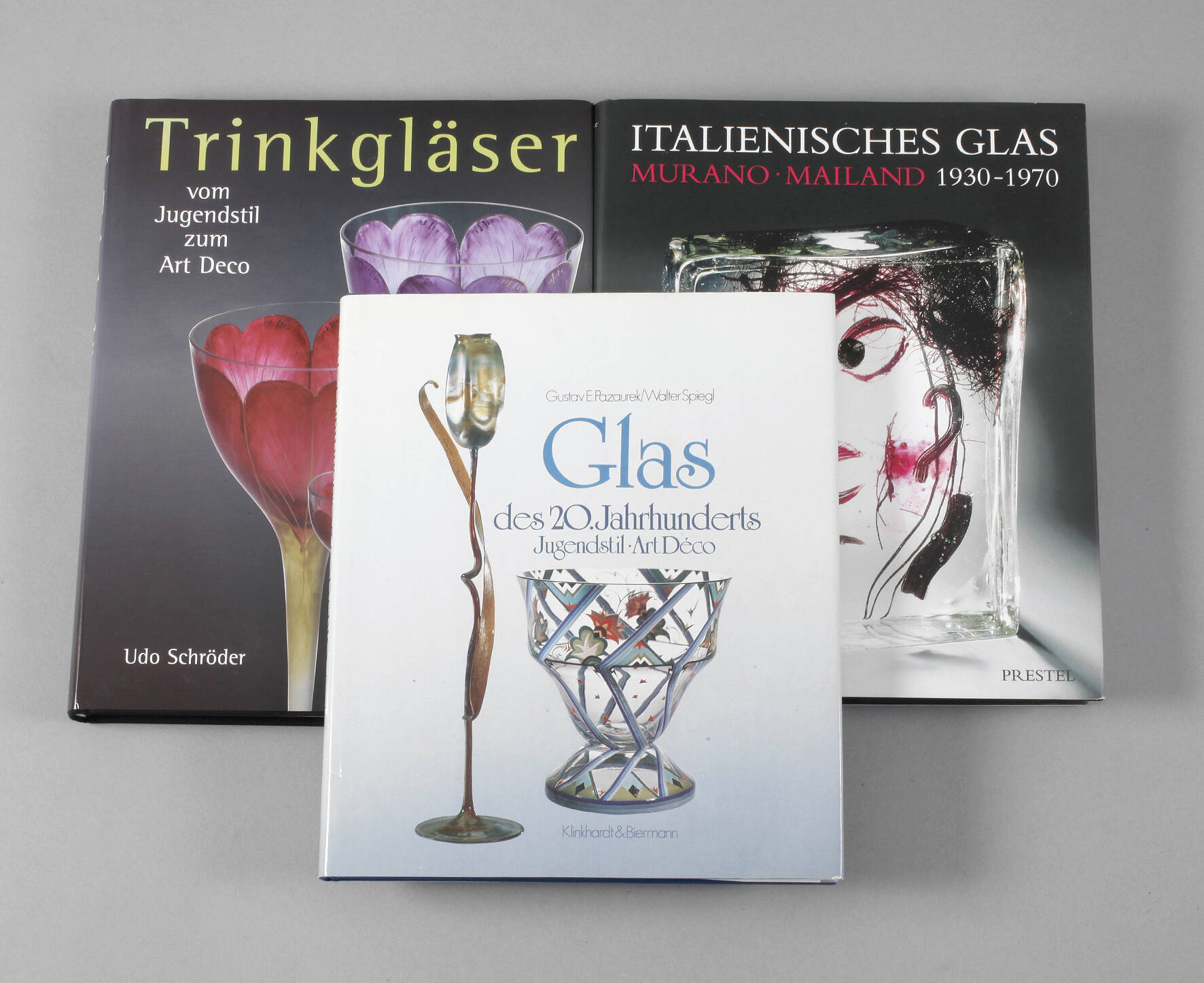 Konvolut Fachbücher Glaskunst