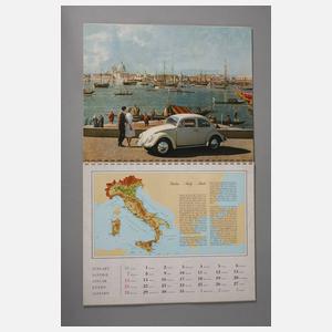 Volkswagen-Kalender 1962