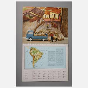Volkswagen-Kalender 1962