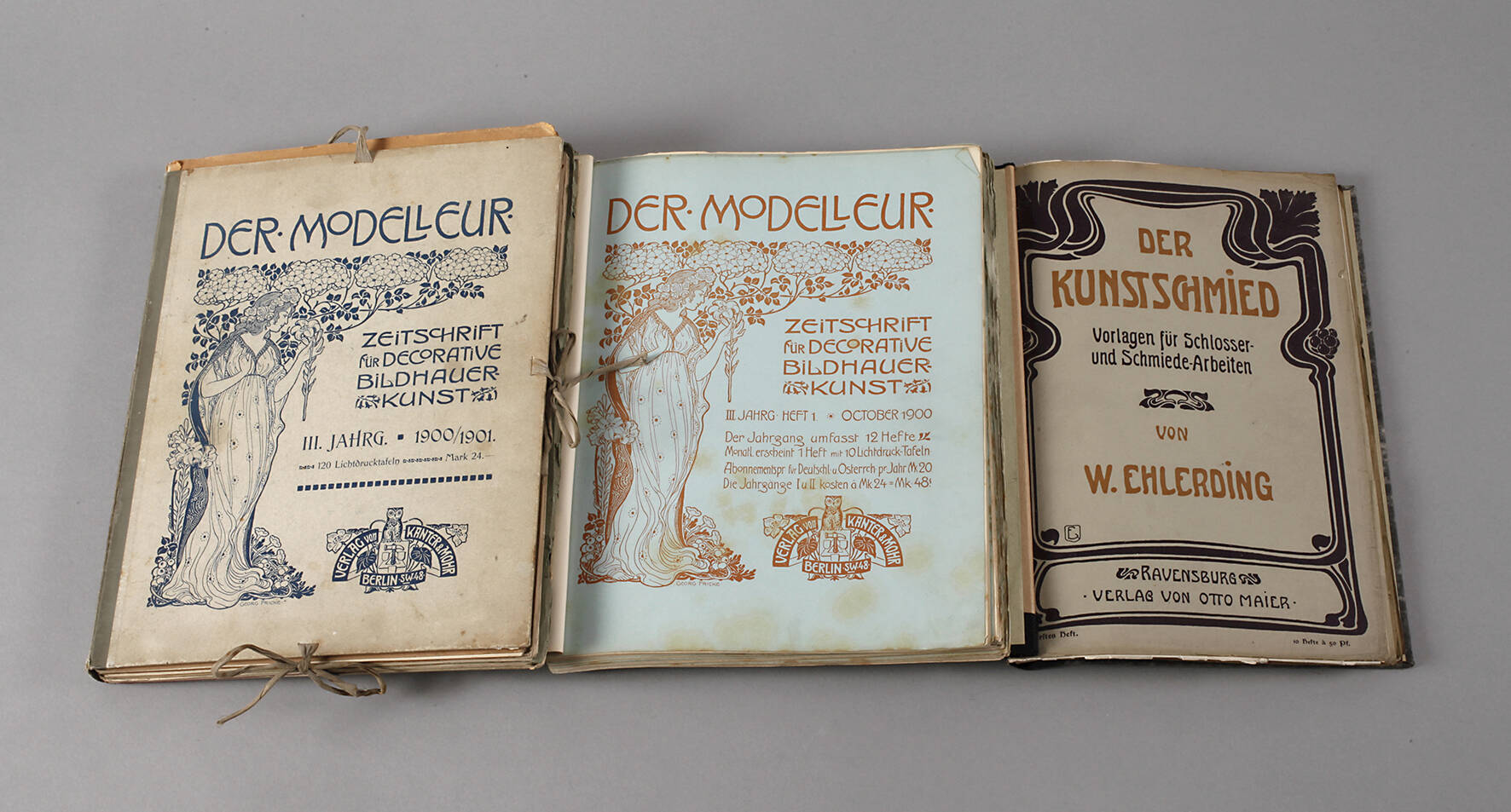 Konvolut Zeitschrift Der Kunstschmied & Der Modellbauer