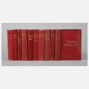 Konvolut Baedeker Reiseführer