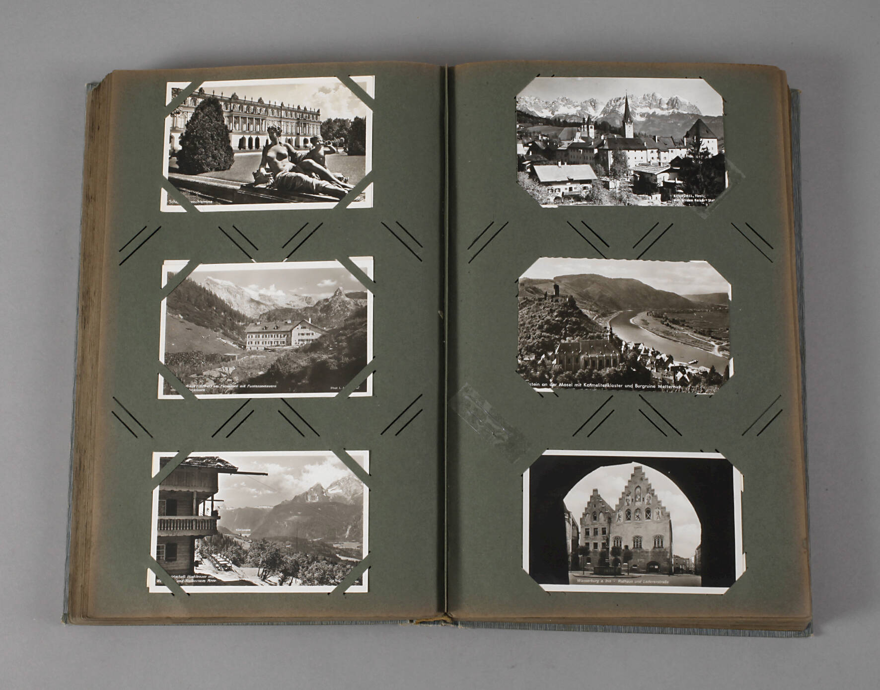 Ansichtskartenalbum Bayern und Österreich