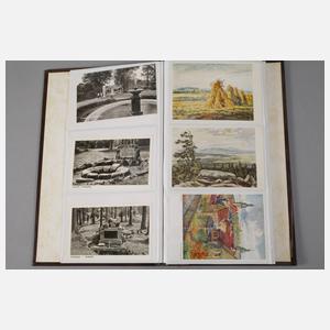 Paar Ansichtskartenalben Fichtelgebirge