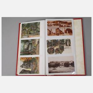 Paar Ansichtskartenalben Fichtelgebirge