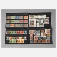 Briefmarkenkonvolut Bayern um 1900111