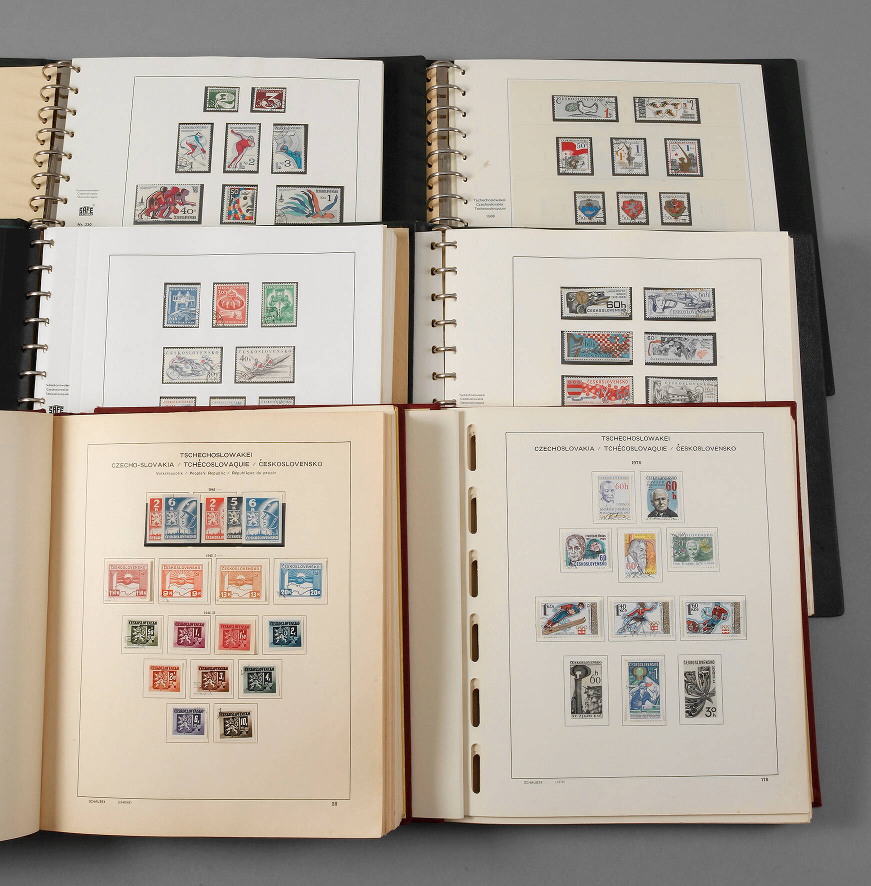 Briefmarkensammlung Tschechoslowakei