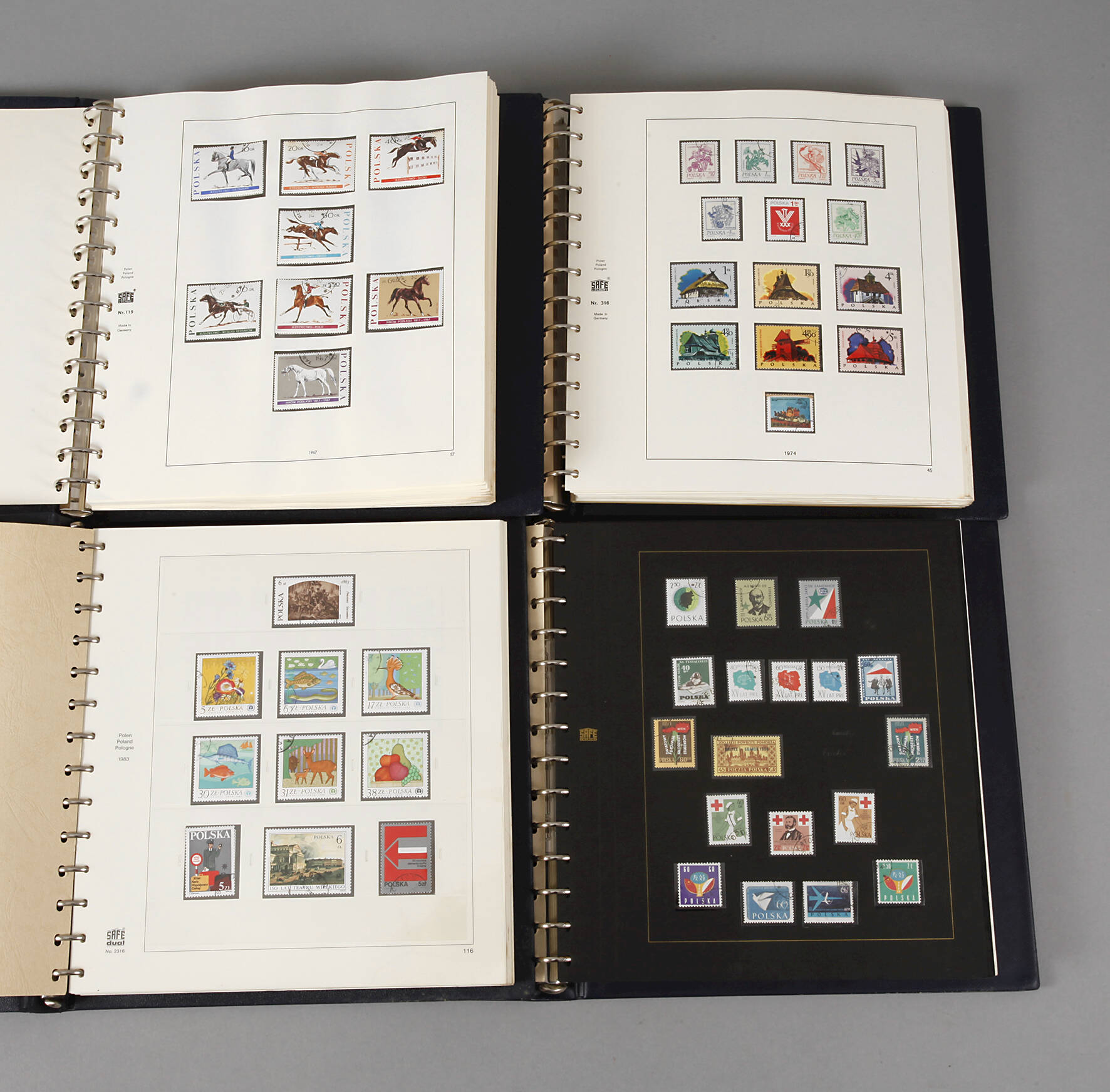 Großes Konvolut Briefmarken Polen