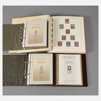 Vier Briefmarkenalben Berlin111