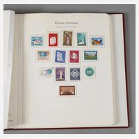 Briefmarkenkonvolut Vereinte Nationen111
