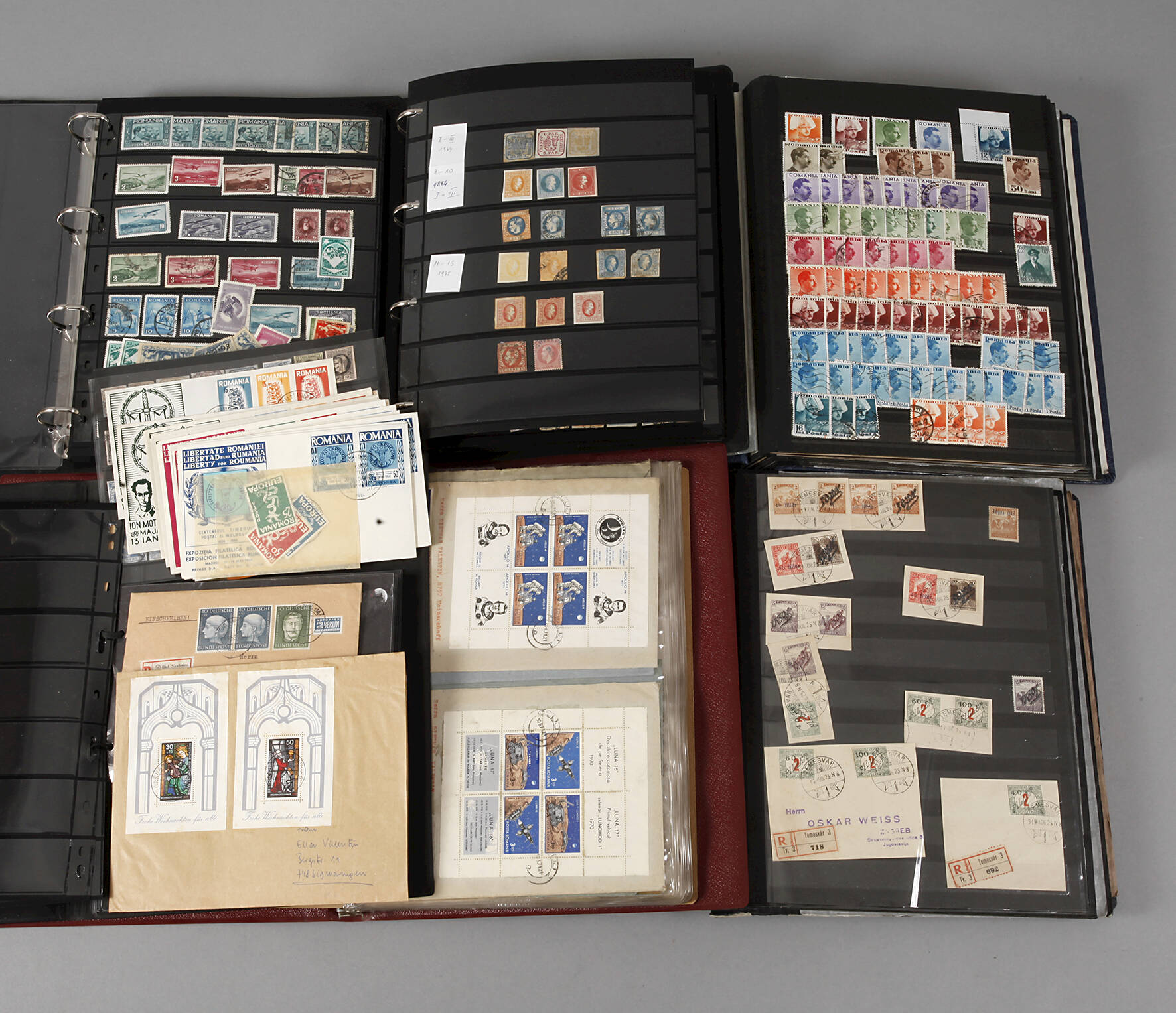 Großes Konvolut Briefmarken Rumänien