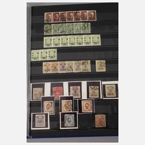 Briefmarkenkonvolut China und Japan