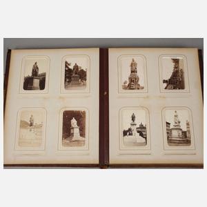 Zwei Fotoalben um 1880/1890