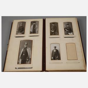 Konvolut Carte de Visite Militär