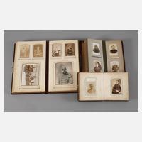 Konvolut Carte de Visite Militär111