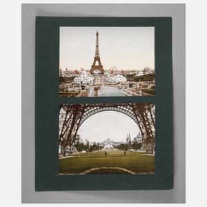 Zwei Fotografien Paris Weltausstellung