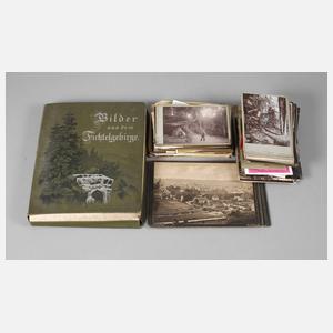 Konvolut Fotografien Fichtelgebirge