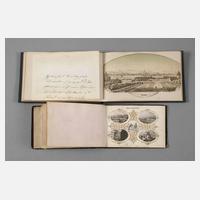 Paar Reiseerinnerungsalben um 1860111