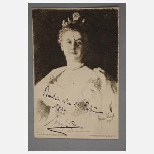 Postkarten adressiert an Gräfin Luitgard zu Castell-Rüdenhausen