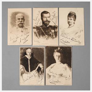 Postkarten adressiert an Gräfin Luitgard zu Castell-Rüdenhausen