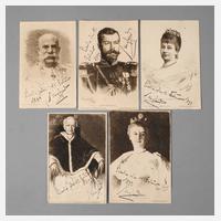 Postkarten adressiert an Gräfin Luitgard zu Castell-Rüdenhausen111
