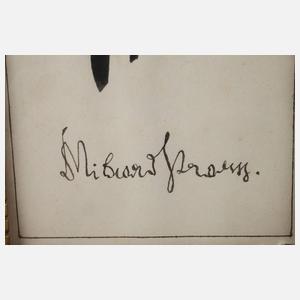 Autogramm Richard Strauss