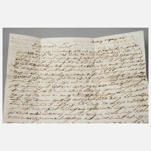 Konvolut Briefe an Conrad Siegmund Merkel