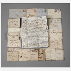 Konvolut Briefe an Conrad Siegmund Merkel