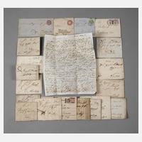 Konvolut Briefe an Conrad Siegmund Merkel111