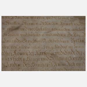 Wappenbrief Österreich 17. Jh.