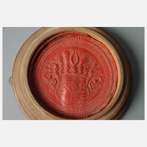 Lehensbrief Schaumburg 1753