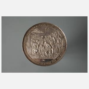 Prächtige Taufmedaille
