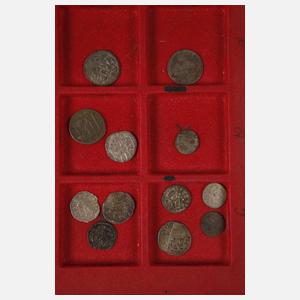 Konvolut Silberkleinmünzen