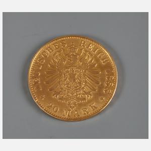 20 Goldmark Preußen