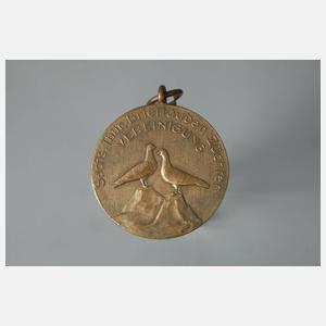 Medaille Sächs.-Thür. Brieftauben-Züchter