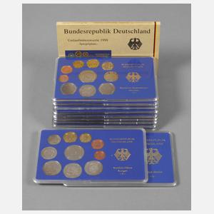 Konvolut Münzsätze BRD