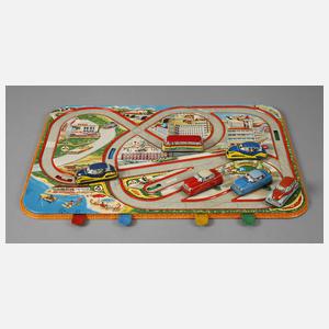 Technofix Verkehrsspiel mit Uhrwerkautos