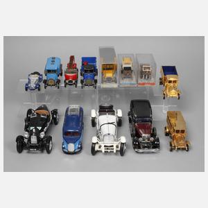 Sammlung Modell-Oldtimer
